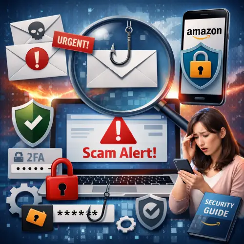 amazonの迷惑メールがしつこいと感じる時の正しい見分け方と被害防止法