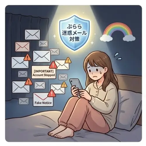 ぷららの迷惑メール対策完全ガイド！拒否設定や自動検知を優しく解説